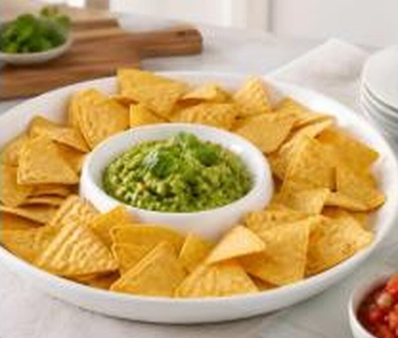 Plato hondo blanco para botanas y dips 18 pulgadas - producto de cerámica al mayoreo