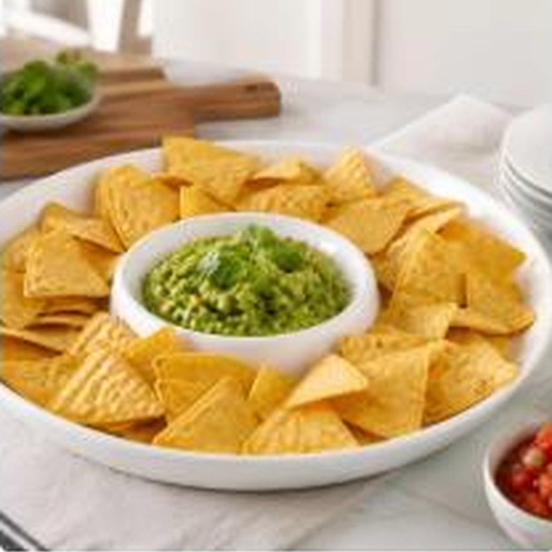 Plato hondo blanco para botanas y dips 18 pulgadas - producto de cerámica al mayoreo