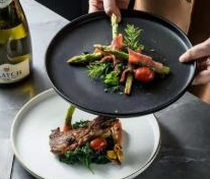 Plato grande para restaurante y suministro - producto de cerámica al mayoreo