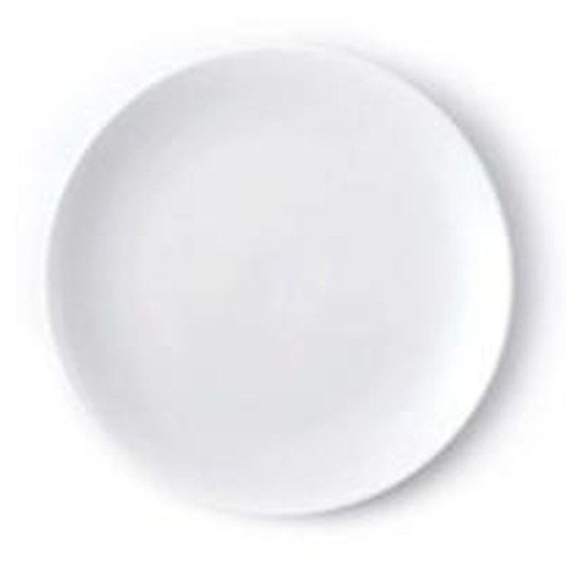 Plato porcelana blanco para servir 15 pulgadas - producto de cerámica al mayoreo
